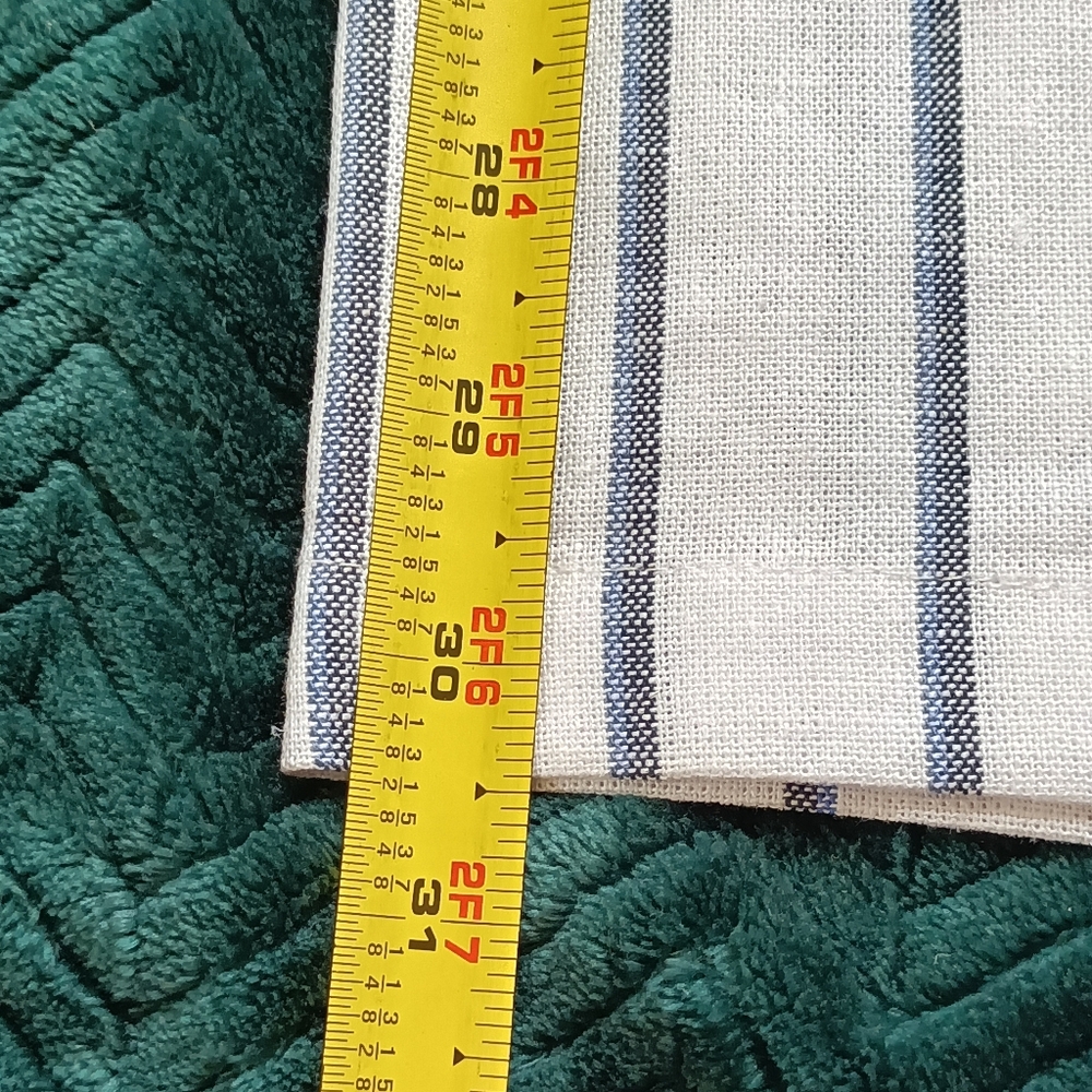 NWT Ellen Tracy High Rise Linen Blend Wide Leg Pant Drawstring Tassel‎ Pockets L - Picture 17 of 17